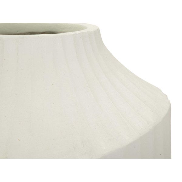 Vase en magnésie Ice  28.5 x 50.5 cm - 7