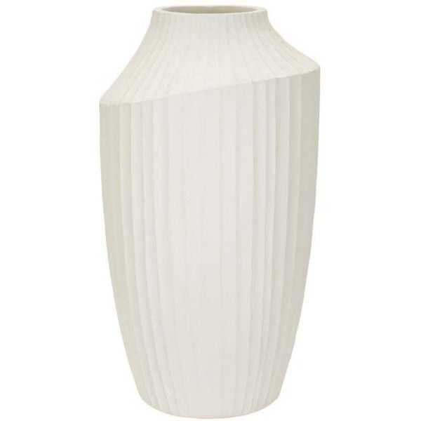 Vase en magnésie Ice  28.5 x 50.5 cm