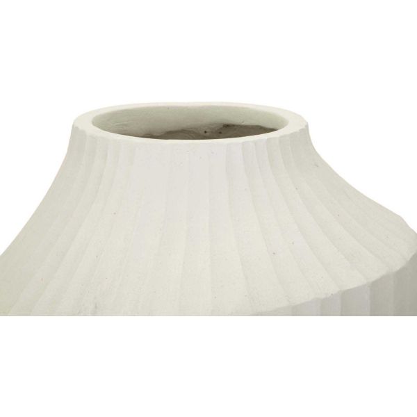 Vase en magnésie Ice  28.5 x 50.5 cm - 6