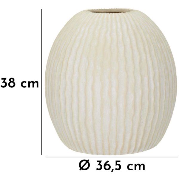 Vase en magnésie Icicle - MAU-0618