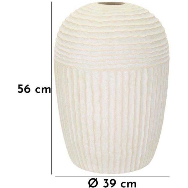 Vase en magnésie Icicle - MAU-0617