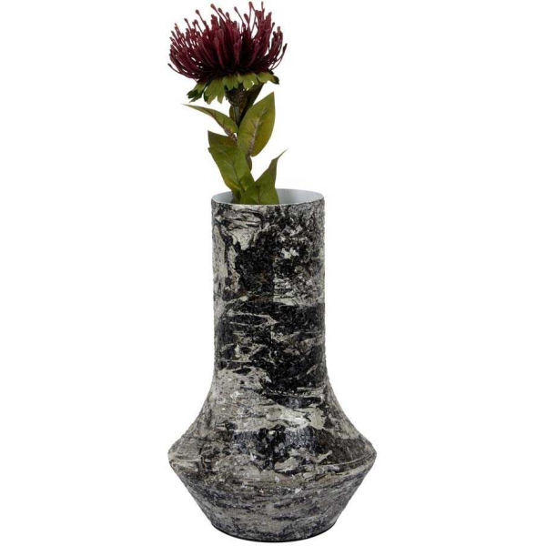 Vase en métal Mosaic Marble - PRE-2107