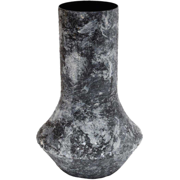 Vase en métal Mosaic Marble