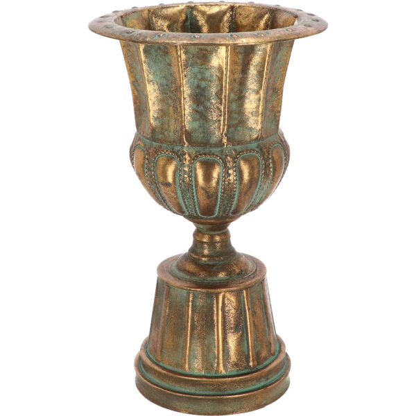 Vase en métal vieilli Médicis