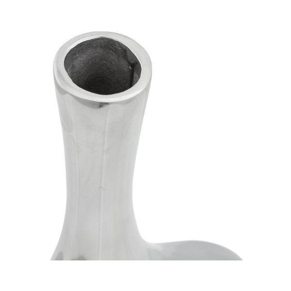Vase moderne en aluminium poli - 8