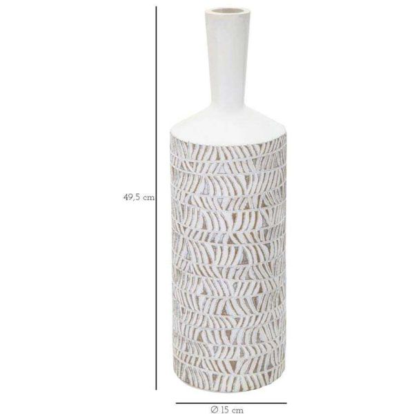 Vase en polyrésine Nairobi bottle 15 x 49.5 cm - MAU-0347