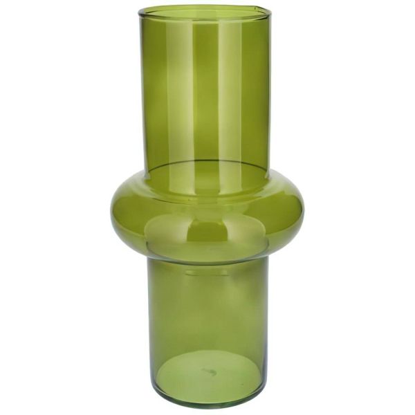 Vase en verre edra (vert)