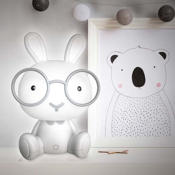 Veilleuse pour enfants lapin 23 cm - THE HOME DECO KIDS