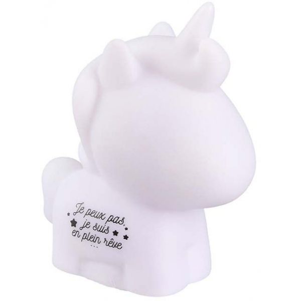 Veilleuse licorne éclairage rose Kids