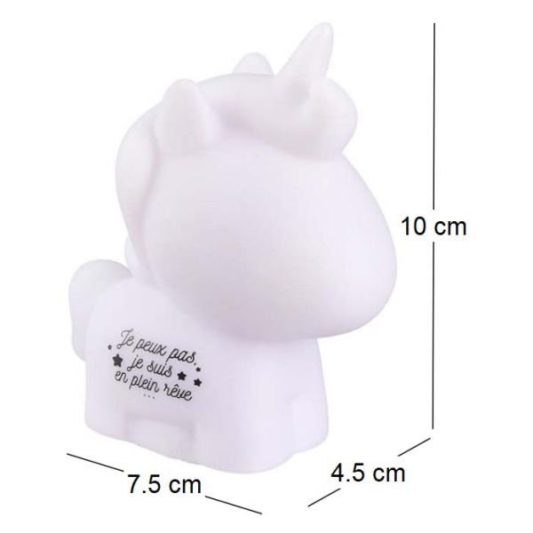 Veilleuse licorne éclairage rose Kids - 7