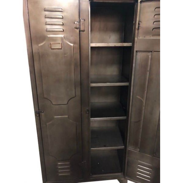 Vestiaire d'atelier 2 portes en fer