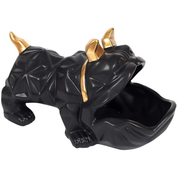 Vide poche bouledogue debout origami - THE HOME DECO FACTORY