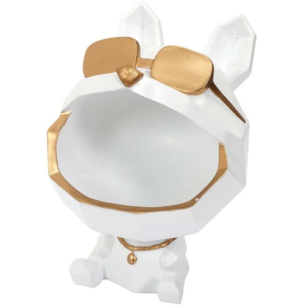 Vide poche chien lunettes dorées origami - THE HOME DECO FACTORY