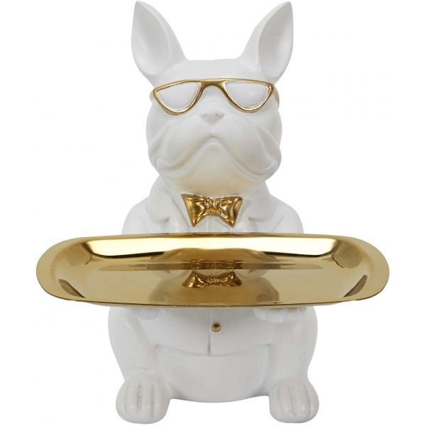 Vide poche déco bouledogue cool assis