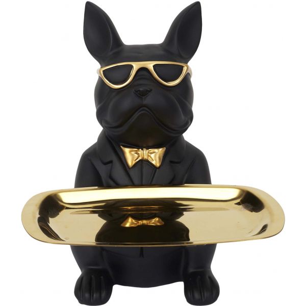 Vide poche déco bouledogue cool assis