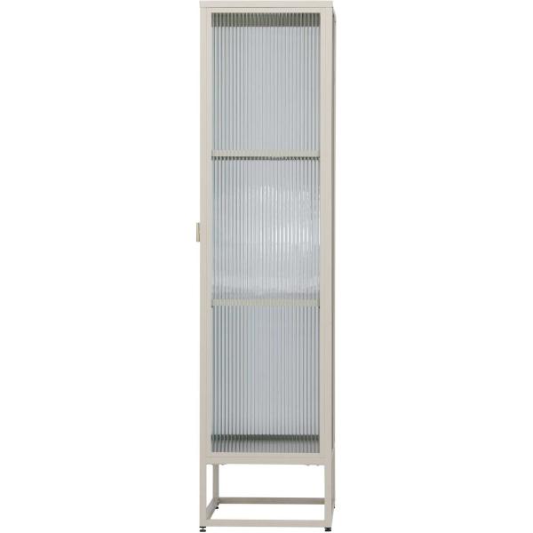 Vitrine en acier 70 x 40 x 160 cm Garis - 399