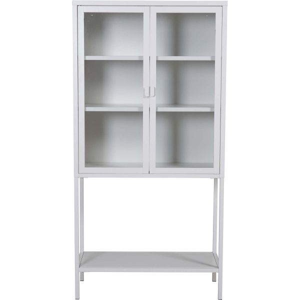 Vitrine en acier 2 portes Misha - 229