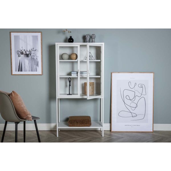 Vitrine en acier 2 portes Misha - VENTURE HOME