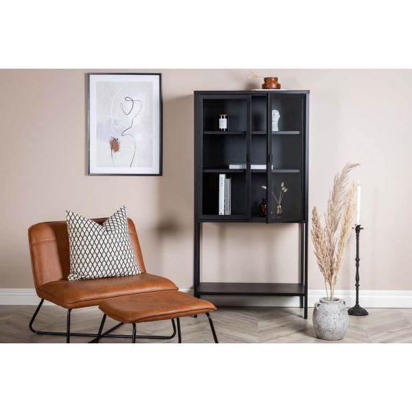 Vitrine en acier 2 portes Misha - VENTURE HOME