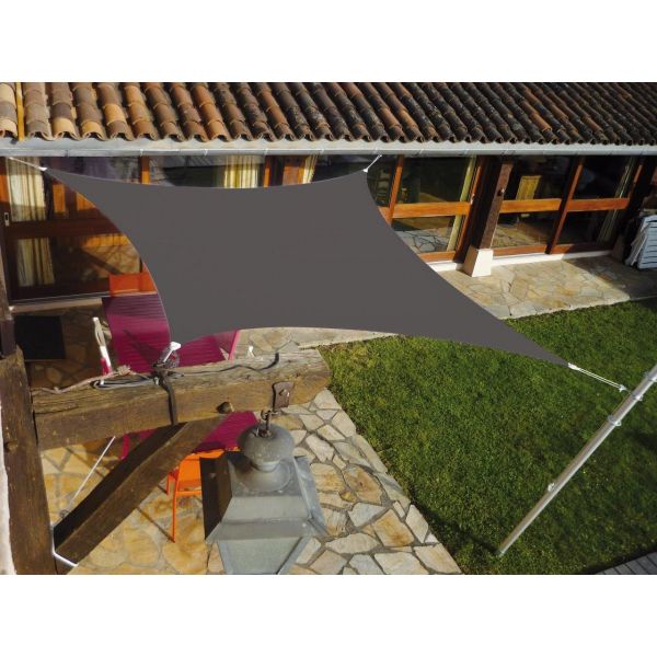 Voile d'ombrage carrée 3x3m - EASY SAIL