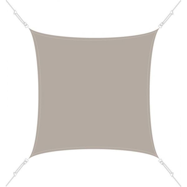 Voile d'ombrage carrée 3x3m