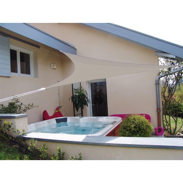 Voile d'ombrage triangle 4x4x4m - EASY SAIL