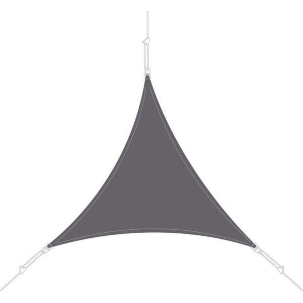 Voile d'ombrage triangle 3 x 3 x 3m