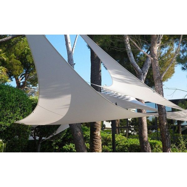 Voile d'ombrage triangle 4x4x4m - SUN-0101