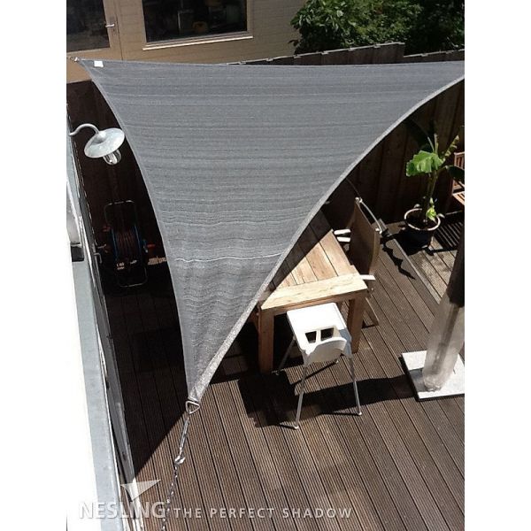 Voile d'ombrage triangulaire Coolfit anthracite - 129