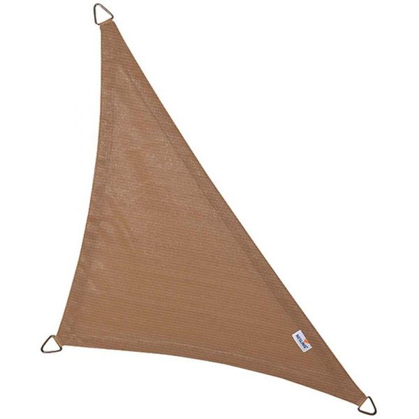 Voile d'ombrage triangulaire Coolfit sable