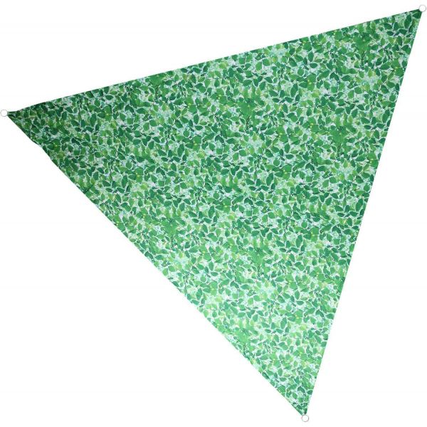 Voile d'ombrage triangulaire avec sac de rangement