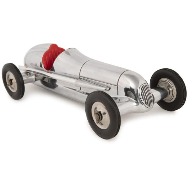 Voiture décorative en aluminium Indianapolis 31 x 13 x 9 cm