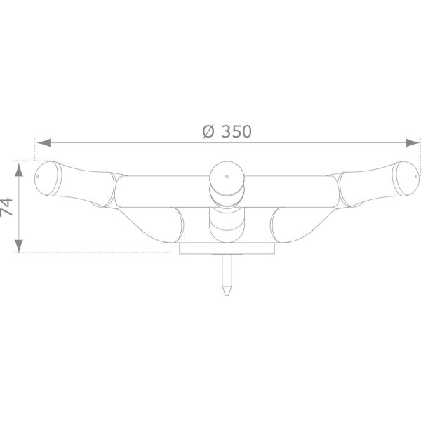 Volant bateau en polypropylène - KBT-0173