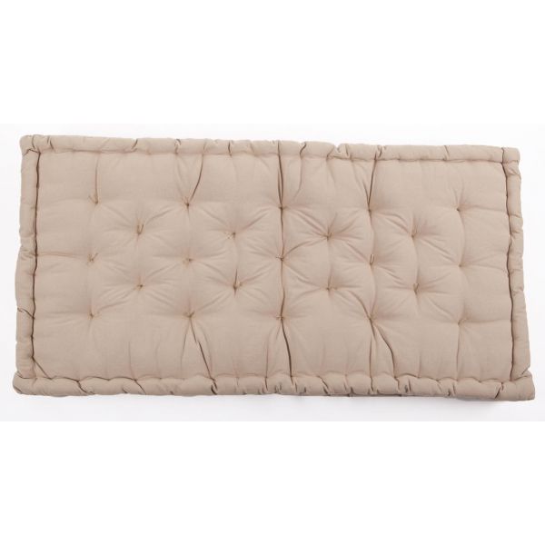 Coussin de palette en coton coloré 120 x 80 cm - COT-0725