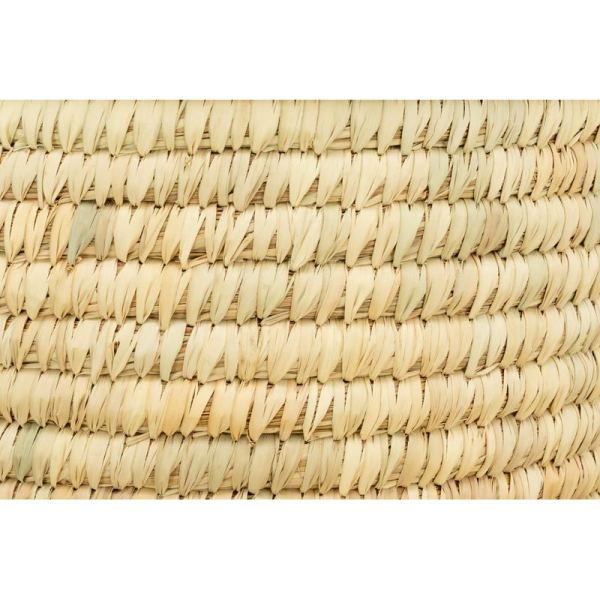 Ensemble panier à linge en jonc naturel avec couvercle et corbeilles assorties - AUBRY GASPARD