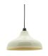 Abat-jour luminaire en bambou laqué (Beige)