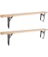 Banc de jardin pliable Brasserie (Lot de 2)