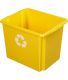 Boite de recyclage Nesta Box 45 litres (Jaune)