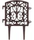 Bordure à assembler en fonte Tradition (Unitaire)