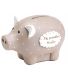 Cochon tirelire Ma première tirelire (Taupe)