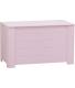 Coffre de rangement en pin  77 x 40 x 50 cm (Rose)