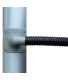 Collecteur d'eau gris pour gouttière circulaire (Pour descente circulaire 100 mm)