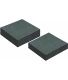 Dalle caoutchouc pour terrain de jeu Hicar (Lot de 9)