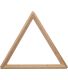 Equerre triangle en pin brut (30 cm)