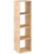 Étagère modulaire en pin massif Dinamic (4 tablettes)