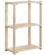 Etagère en pin massif Nova (76.5 x 38.5 x 110 cm)