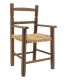 Fauteuil enfant en bois de hêtre (Marron)
