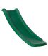 Glissière de toboggan avec vague en PEHD toba 120cm (Vert foncé)