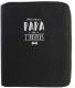 Housse avec organisateur pour tablette Papa en or (Noir)