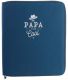 Housse avec organisateur pour tablette Papa en or (Bleu)
